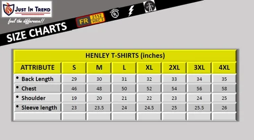Miniatura 4 de Camisetas resistentes al fuego FR Henley