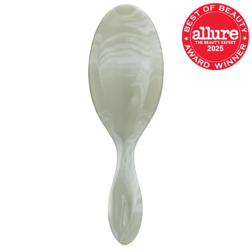 Miniatura 2 de Wet Brush - Cepillo desenredante original, color verde (olas de acuarela), cerdas ultrasuaves IntelliFlex, cerdas desenredantes que se deslizan a