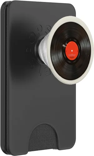 Miniatura 8 de Red Vinyl Record Player Vinyl Collector Retro Music Lover PopSockets Adhesive PopGrip