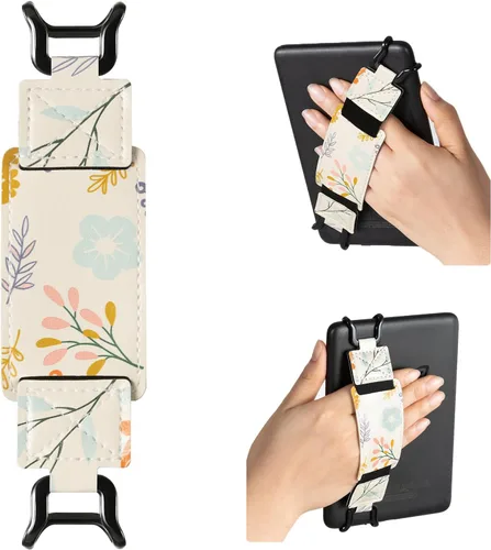 Miniatura 18 de CoBak Correa de Mano Segura para Kindle y Tabletas - Soporte de Dedo Versátil y Ligero para Kindle/Kobo/Voyaga/Lenovo/Sony E-Book Tablet de 6-7.5