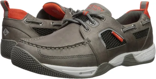 Miniatura 8 de Sperry Sea Kite Sport Moc - Zapatos de barco para hombre, gris