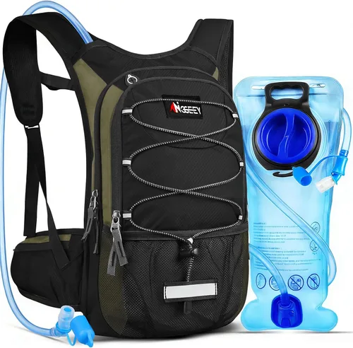 Miniatura 8 de Hydration Pack, Insulated Hydration Backpack with 2L Hydration Bladder, Hiking Backpack for Men Women Kids, Water Backpack for Hiking, Running