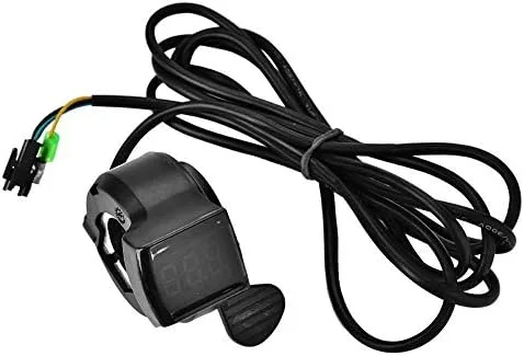 Miniatura 7 de Acelerador, Scooter Pulgar Acelerador con 4 Cables 12V - 99V para Scooter Eléctrico Motocicleta Moto