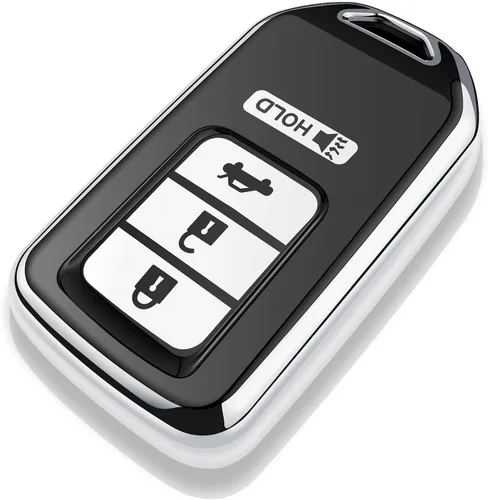 Miniatura 6 de Tukellen Funda para llavero Honda, TPU suave de alta calidad, protección completa, funda para llavero Accord Civic CRV Pilot Ridgeline Odyssey Azul
