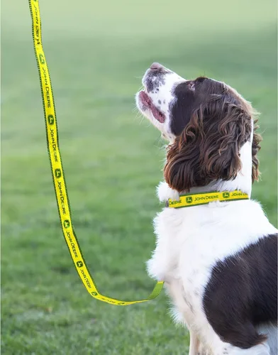 Miniatura 2 de Correa para mascotas JOHN DEERE para perros y gatos, tamaño: pequeña. Una correa para perros con licencia para la construcción, tractores, John