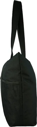 Miniatura 4 de Bolso bandolera con múltiples bolsillos y cierre de cremallera, Negro, L