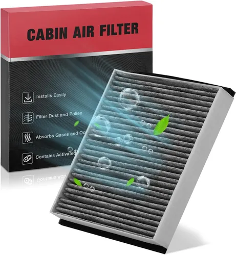 Miniatura 20 de BDFHYK 49357 Filtro de aire de cabina con carbón activado compatible con Mercedes-Benz AMG GT, C180, C200, C250, C300, C350, CLS350, CLS400, CLS500