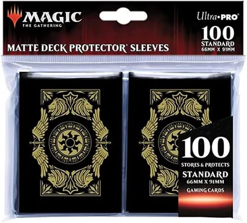 Ultra Pro Printed Art Magic The Gathering - Juego de cartas de arte impreso de 100 unidades, diseño de MTG Mana 7 White Plains