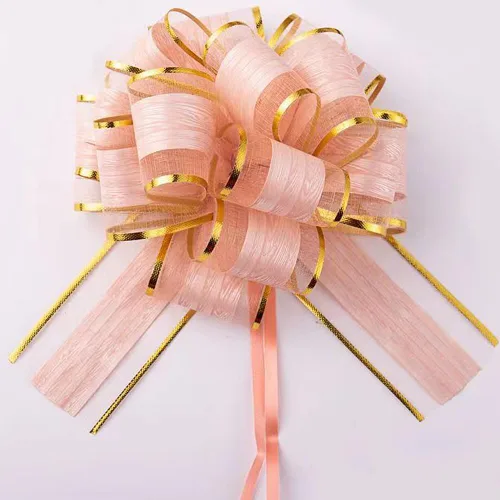 6 lazos para envolver lazos para cestas de boda, lazos para envolver regalos, lazos de regalo de 6 pulgadas de diámetro, cestas de regalo, fiesta de
