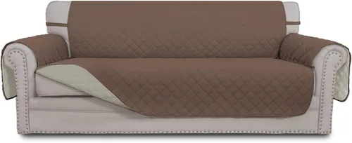 Miniatura 148 de Easy-Going - Funda para sofá, futón y sillón sin reposabrazos, reversible, resistente al agua, para mascotas y niños (azul oscuro/azul claro)