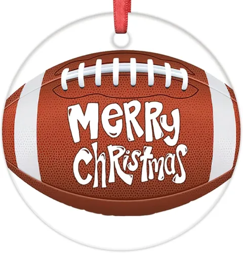 Miniatura 9 de Adornos de pelota de tenis para árboles de Navidad, adornos deportivos de Navidad personalizados 2022, adornos colgantes conmemorativos de Navidad