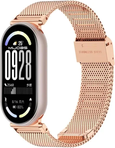 Miniatura 15 de Correa para Xiaomi Mi Band 10/9/8, Correa de Reemplazo Transpirable para Mi Fit Band 9, Correas de SmartWatch, Pulsera de Pulsera para Hombres