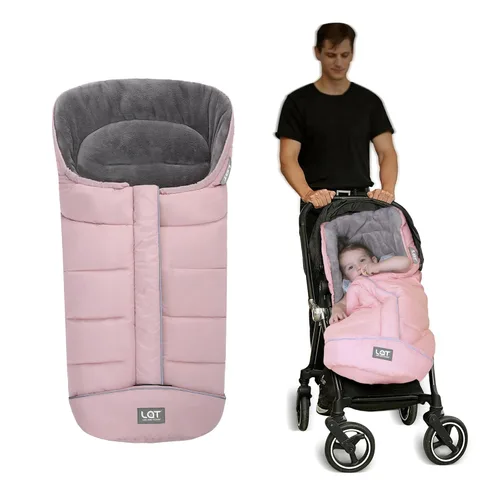 Miniatura 11 de LAT - Saco de dormir para bebé, cálido, universal, saco de dormir para cochecito para clima frío, saco impermeable para niños pequeños