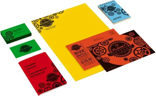 Miniatura 6 de Astrobrights® Cartulinas de Color, Colores Surtidos, Tamaño Carta (8.5" x 11"), 65 Lb, 30% Reciclado, Certificado FSC®, Paquete de 250
