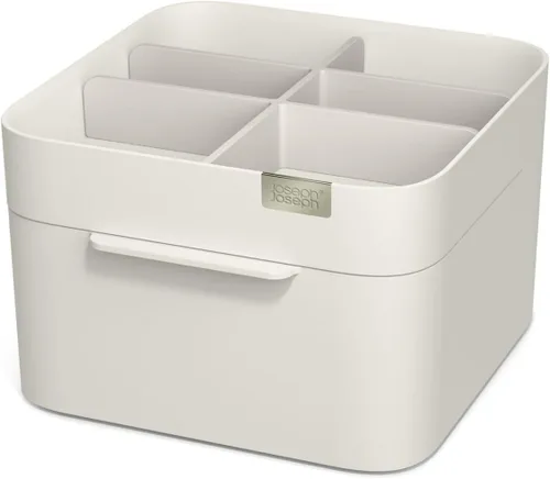Miniatura 6 de Joseph Joseph 75005 Viva Organizador de Almacenamiento de Maquillaje y Cosméticos con Cajón, Grande con Espejo, Concha, Crema
