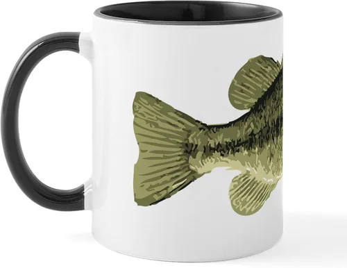 Miniatura 17 de CafePress Bigmouth Flathead - Taza de café de cerámica (11.0 fl oz)