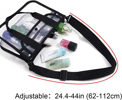 Miniatura 2 de Bolsa de cosméticos transparente, Claro, Moderno