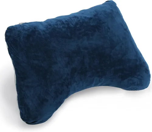 Miniatura 12 de REDCAMP Almohada de espuma viscoelástica para campamento, ligera y pequeña almohada de viaje con funda de almohada extraíble, fácil de limpiar