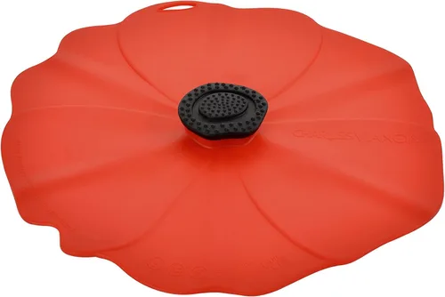 Miniatura 10 de Colección Poppy de Charles Viancin, 4 pulgadas, Rojo