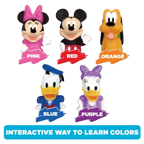 Miniatura 7 de Disney Mickey & Friends - Juego de marionetas de dedo de 10 piezas, recuerdos de fiesta, historia educativa, juguetes flotantes para piscina y playa