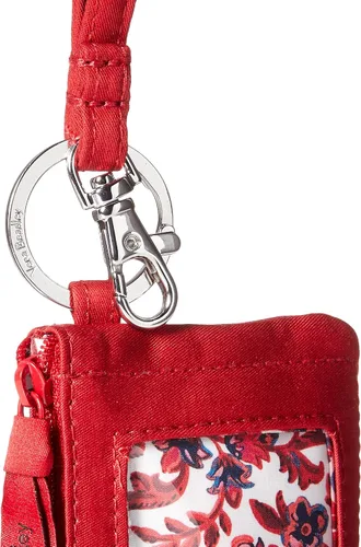 Miniatura 3 de Combo de funda de identificación con cremallera de algodón para mujer y cordón