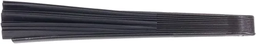 Miniatura 9 de Abanicos plegables grandes para bailar en línea, grandes ventiladores plegables para festivales de baile, baile, actuaciones (negro)