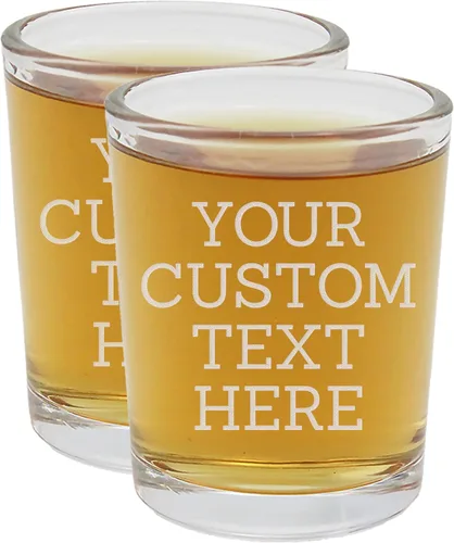 Miniatura 9 de 1 paquete de vasos de chupito grabados personalizados de 2.5 onzas, regalo personalizado para mujeres y hombres, fecha de nombre de mensaje grabado