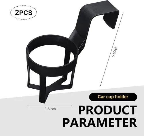 Miniatura 2 de 2 portavasos para automóvil, expansor portátil para bebidas, antideslizante para almacenamiento de bebidas y tazas, universal para la mayoría