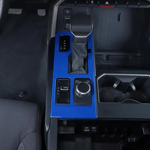 Miniatura 20 de Aunginsy Cubierta de Adhesivo del Panel de la Perilla de Cambios de la Caja de Control Central Compatible con Toyota Tundra/Sequoia 2022-2024 Coche
