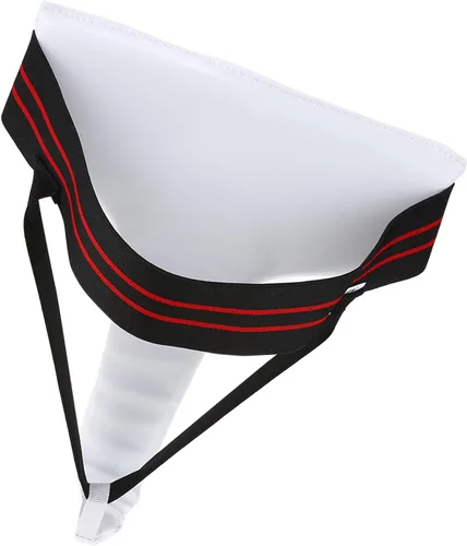 Miniatura 7 de Guardia de ingle para mujer Taekwondo Guardia de ingle Boxeo Karate Jockstrap Sanda Crotch Protector(M)