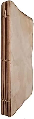 Miniatura 6 de E-Tailor® Cubierta de tela hecha a mano con estampado de bloque a mano, cuaderno de bocetos, papel de caligrafía, hecho de papel de trapo de algodón
