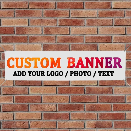 Miniatura 10 de Pancartas y letreros personalizados para negocios, pancartas y letreros personalizados para exteriores, foto personalizada para fiesta de 8' X 4