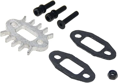 Miniatura 3 de FLMLF Juego de juntas de tubo de escape/sintonizado para Zenoah CY 23cc ~ 36cc Motor para 1/5 Hpi Rofun Rovan Km Baja Losi 5ive T Goped Redcat Rcmk