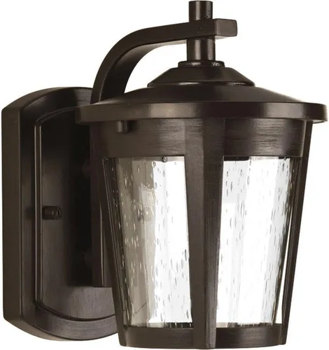 Miniatura 6 de Progress Lighting P6077-3130K9 Craftsman/Mission One Wall Lantern de la colección Format en acabado negro, accesorio de iluminación de 6.13 pulgadas