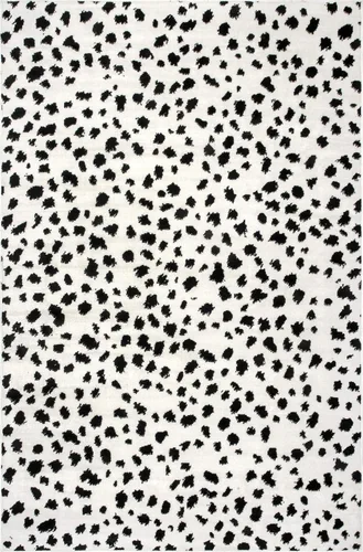 Miniatura 3 de nuLOOM Brooks - Alfombra con estampado de leopardo, 6 pies 7 pulgadas x 9 pies, beige Brooks Beige