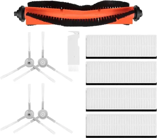 EtliN Cepillo lateral principal, filtro Hepa, trapeador, repuesto compatible con Xiaomi Viomi V3 Max, robot aspirador, piezas de repuesto, 010