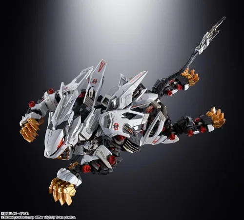 Miniatura 2 de BANDAI Spirits Chogokin ZOIDS New Century/Zero RZ-041 Liger Zero, aprox. 8.7 pulgadas (8.661 in), ABS y PVC y pintado a presión