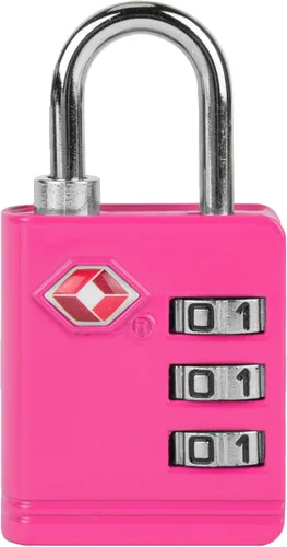 Miniatura 2 de Travelon Cerradura de equipaje TSA, Rosado, Travelon Candado de equipaje Tsa