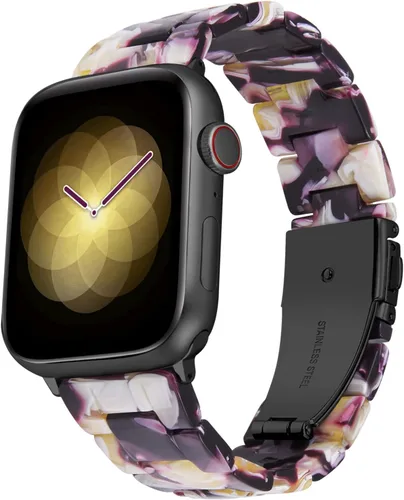 Miniatura 10 de BINLUN Compatible con las bandas de Apple Watch de 38 mm, 40 mm, 41 mm, 42 mm, 44 mm, 45 mm, 46 mm, 49 mm para mujeres y hombres, correas de reloj