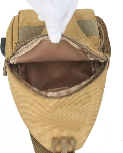 Miniatura 2 de SNGSHJ Bolso bandolera para hombre, bolso cruzado para el pecho, impermeable, de gran capacidad, casual, para hombre, Negro -, Mochilas de mochila