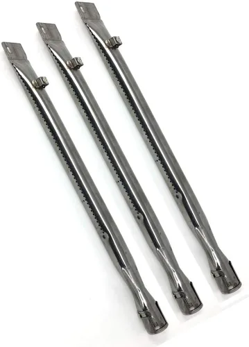 Repuesto de quemador de acero inoxidable para modelos seleccionados Lowes 3618ST, GD4215S, GD4825, GD4825S, GD4833, Master Forge & Savor Pro (3-PK)