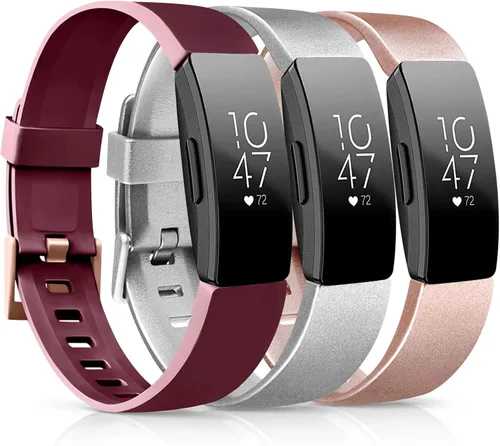 Miniatura 12 de Correas de poliuretano termoplástico (TPU) suave compatibles con Fitbit Inspire HR, Fitbit Inspire, Fitbit Ace 2, pulseras deportivas impermeables