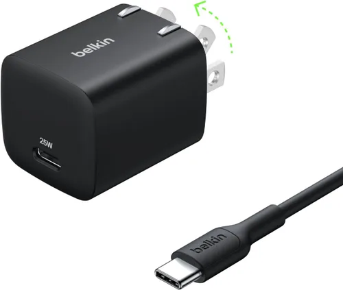 Miniatura 11 de Bloque de Carga USB C Belkin 25W – Carga Súper Rápida PD3.0 PPS - Samsung Galaxy S25, S24, Apple iPhone 17, Air, Pro, Pro Max, AirPods, Apple Watch