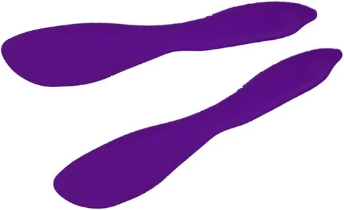 LINDEN SWEDEN Esparcidores multiusos, cuchillo de mantequilla versátil para queso suave o glaseado, seguro para niños, sin BPA y apto para
