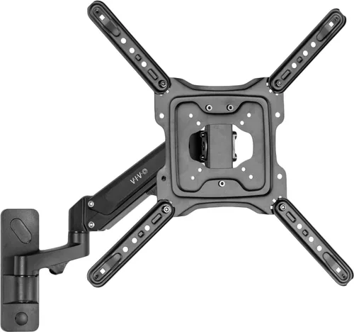 Miniatura 10 de VIVO Soporte de pared para monitor LCD individual de aluminio premium para pantallas de hasta 32 pulgadas, brazo neumático ajustable que se adapta