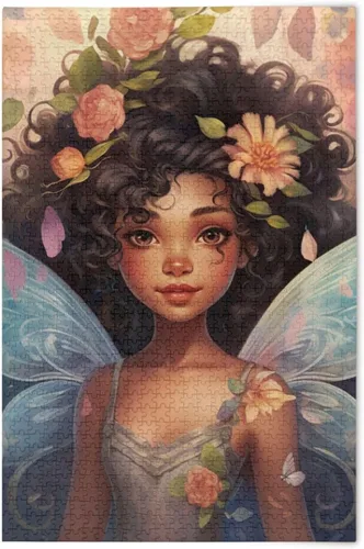 Miniatura 11 de Rompecabezas de 1000 piezas para adultos American African Black Girl Wood Puzzles Educativo Cerebro 21216876 Chica negra africana americana 21216876