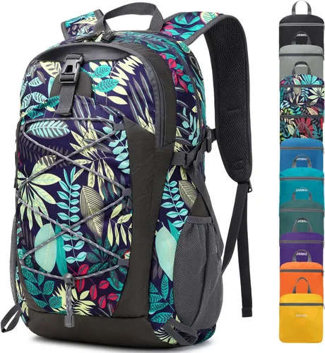 Miniatura 14 de Mochila de senderismo impermeable de 40 L, mochila deportiva al aire libre, mochila de campamento para hombres y mujeres