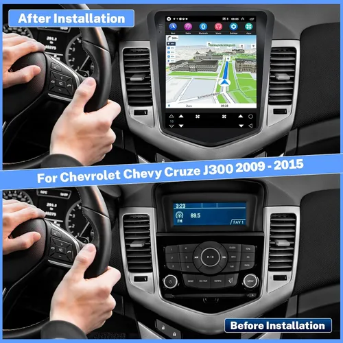 Miniatura 2 de Audio de alta fidelidad + ecualizador: Android 13 para Chevrolet Chevy Cruze J300 2009-2015 Radio estéreo para automóvil, 2G+64G 9.7 pulgadas