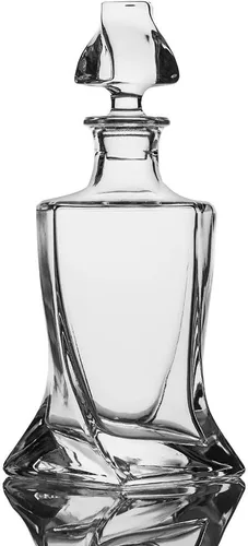 Miniatura 7 de Juego de decantador de whisky cuadrado de 23Oz con 2 vasos en caja, juego de decantador para licor de scotch, juego de decantadores de vino y whisky