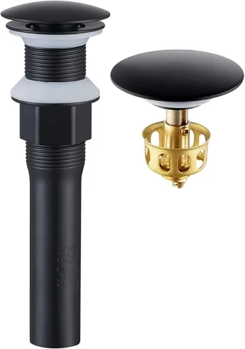 Miniatura 13 de KAIYING - Tapón de drenaje desplegable, tapón de drenaje para fregadero de baño con desbordamiento, conjunto de drenaje para fregadero de recipiente
